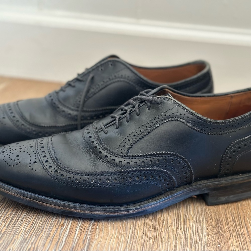 Allen Edmonds Black Brogue Oxfords